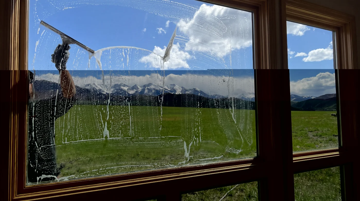 Window washing services for clear views from your home or commercial building.